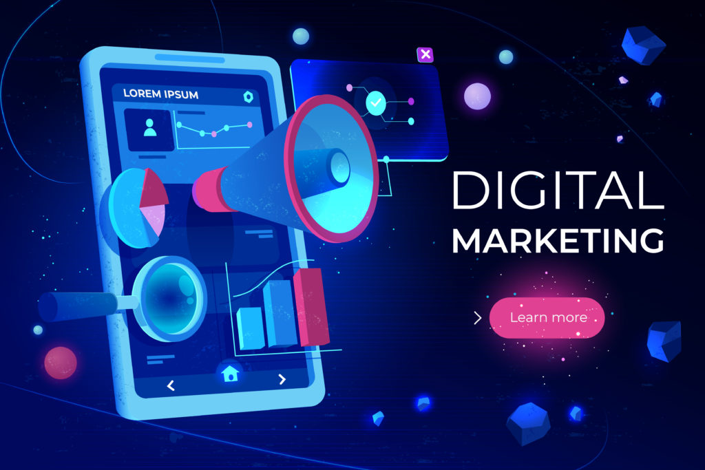 digital marketing speaker in phone