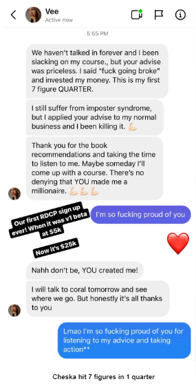 RDCP Sales Page to Match Video Google Docs