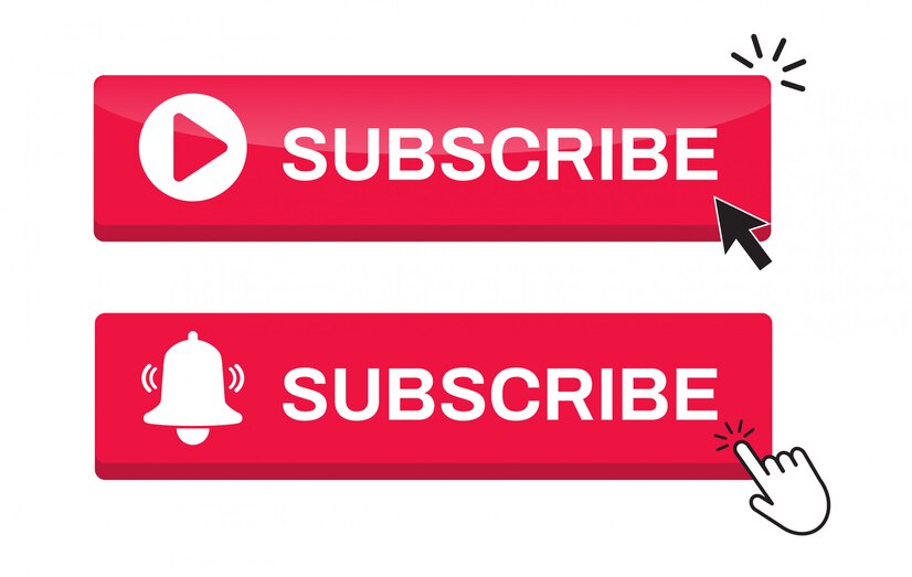 subscribe button set 97458 273