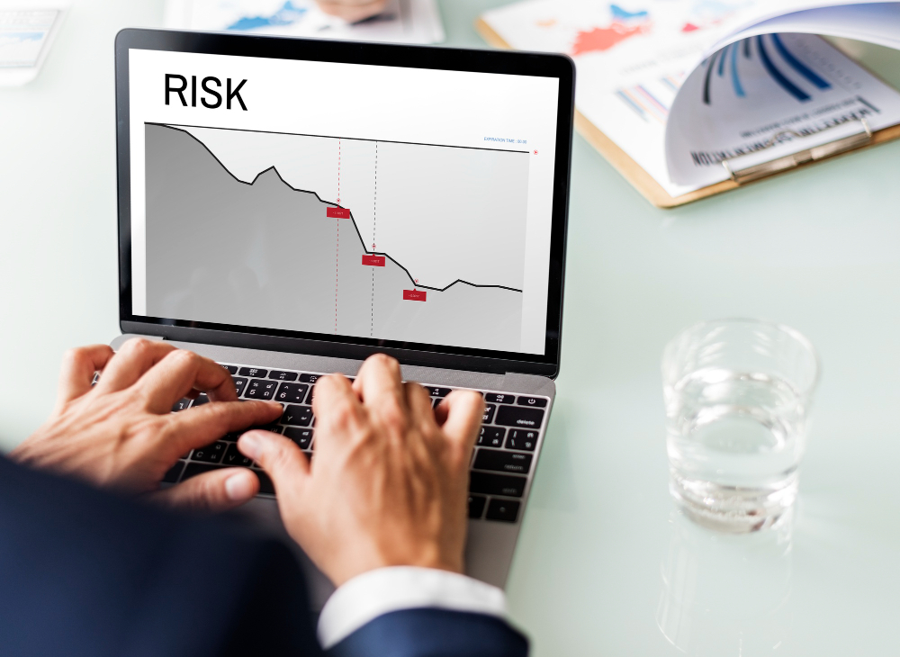 graph business financial investment risk word 1